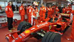 Ferrari formula one vehicles