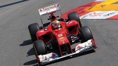 Ferrari front view monte carlo racing circuits Felipe Massa 