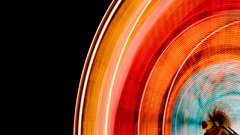 Ferris wheel cityscapes colors