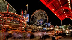 Ferris wheels HDR Photography