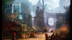 Festival fantasy art towns