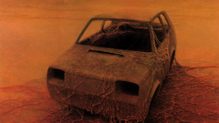 Fiat 126P Zdzislaw Beksinski