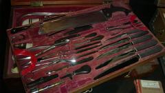 Field military kit century Swedish surgeon