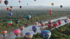 Fiesta hot air balloons