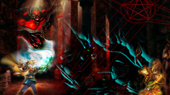 Fight Anime Daemons pentacle