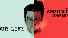 Fight Club Movies Typography artwork