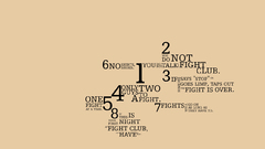 Fight Club Typography