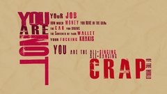 Fight Club Typography