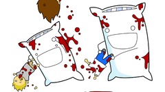 Fight funny human pillows