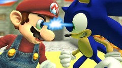 Fight Mario nintendo Sonic versus tails Luigi Sega Entertainment