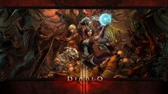Fight monk Undead diablo iii barbarian logos mage artwork 