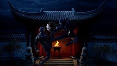 Fight ninjas fantasy art