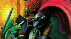 Fight shield link Swords the legend of zelda artwork ocarina of 