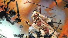 Fight Undead fantasy art