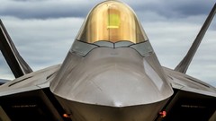 Fighter jets F-22 Raptor