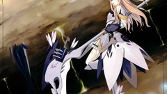 Fighters blondes woman clouds