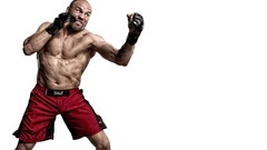 Fighters boxer randy couture mma