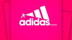 Fighters pink background Adidas Bosslogic