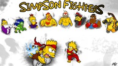 Fighters The Simpsons street fighter