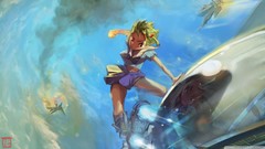 Fighting anime girls