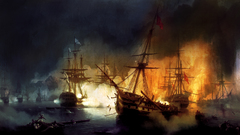 Fighting fire ships Flags