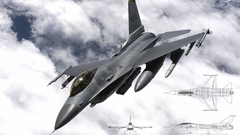 Fighting vehicles f-16 fighting