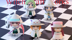 figurines digital art 3d cgi anime girls Anime render