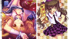 Film Anime touhou ibuki suika artwork neko himekaidou hatate 