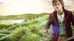 Film fan art The Hobbit artwork Bilbo Baggins