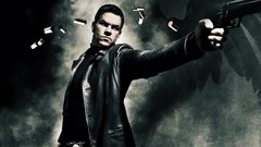Film Max Payne mark wahlberg Desert eagle Leather Jacket