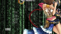 Final Fantasy anime girls Yuna