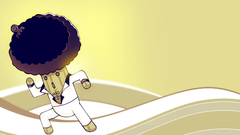 Final Fantasy cactuar afro