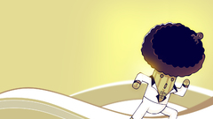 Final Fantasy cactuar afro