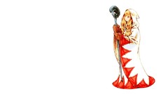 Final Fantasy Simple Background white mage