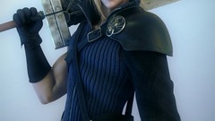 Final Fantasy Swords artwork video games cloud strife cgi