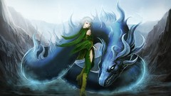 Final Fantasy video games fantasy art Final Fantasy IV Rydia