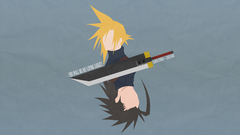 final fantasy vii cloud strife Zack Fair video games sword