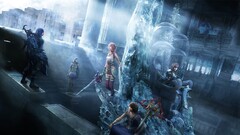 final fantasy xiii Claire Farron serah farron video games Throne