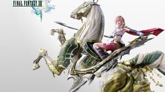 final fantasy xiii Claire Farron sword horse video games Women