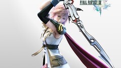final fantasy xiii Claire Farron video games sword standing