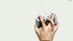 Fingers playstation controllers