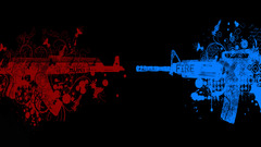 Fire abstract Guns Textures