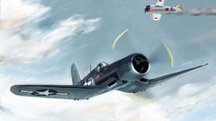 Fire Aircraft battles skyscapes skylines