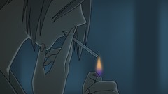 Fire Anime Cigarettes blondes anime girls kara no kyoukai 