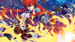 Fire anime girls redheads