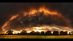 Fire arch eclipse The