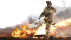 Fire Army soldiers Warriors call of duty modern warfare 2 video 