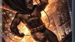 Fire Batman Cover The Dark Knight artwork The Dark Knight 