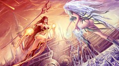 Fire battles Meteors woman