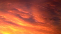 Fire clouds digital art